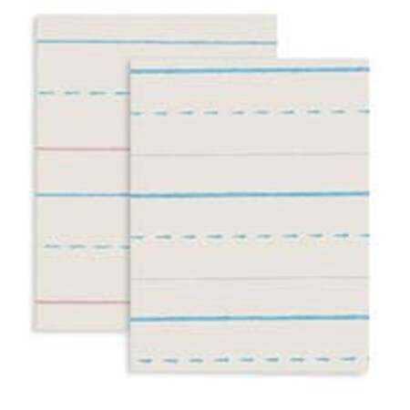 Easy-To-Organize Broken Midline Paper - White - 8in. x 10.50in. EA3750379